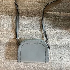 Marc Jacobs – Playback Leather Crossbody Bag STORM GREY